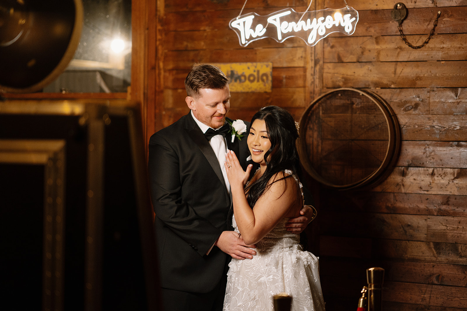 Events with Amie - Young wedding couple